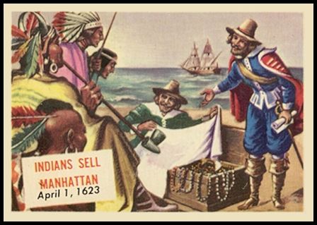 147 Indians Sell Manhattan